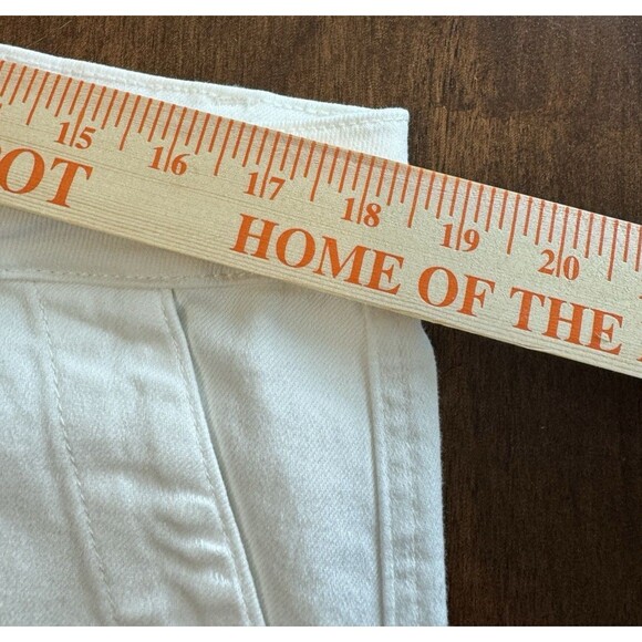 Judy Blue JB88812 Plus White Cuffed Jogger Jeans High Rise Drawstring Size 16W - Picture 4 of 9